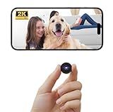 ELEFOCUS 2K Hidden Camera, Mini Spy Camera Wireless for Home Security, Small Indoor Nanny Cam with Night Vision & Motion Detection, Secret WiFi Camera for Pet/Baby, Camaras Espias Ocultas