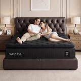 QUEEN ROSE 12 Inch Hybrid Pillow Top Queen Mattress in a Box