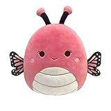 Squishmallows Original 14-Inch Andreina Pink Monarch Butterfly with White Sparkle Belly - Large Ultrasoft Official Jazwares Plush