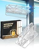 Sliding Door Lock Window Locks - 2 Pack Sliding Glass Door Lock for Child Safety Closet Door Security Locks for Kids Home Security Door Lock Safety Childproof for Inside Flip Door Latches Bar Stopper