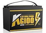 12V 100Ah LiFePO4 Battery,BCI Group 31 Lithium Battery with Built-in 100A BMS,15000 Cycles Lithium Iron Phosphate Battery Perfect for Trolling Motors, Yacht, Marine, Boat, RV, Home Energy Storage
