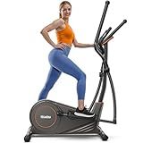Niceday Elliptical Exercise Machine, Elliptcal Machine for Home, 15.5IN Stride Elliptical Machine, Elliptcal Training Machine with 16 Level Resistance, 400LBS Loading Capacity
