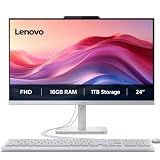 Lenovo IdeaCentre 24“ All-in-One, 16GB RAM, 1TB Storage, Intel 4-Cores