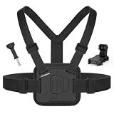 TesRock Chest Mount Strap Harness Chesty for GoPro Hero 13 12 11 10 9 8