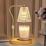 seenlast Candle Warmer Lamp with Timer Dimmer Adjustable Height for New Home Bedroom, Vintage Home Decor for Scented Jar