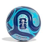 Adidas Unisex-Adult World Cup Soccer Ball, Night Indigo/Semi Pink/Silver Metallic, 4