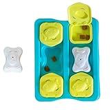 Catstages Kitty Cube Interactive Treat Puzzle Cat Toy, Blue