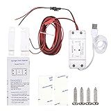 Splenssy Tuya WiFi+BT Smart Garage Door Opener Controller Kit Intelligent Garage Controller Kit Timing Function Remote Monitoring Voice Control Compatible with Alexa,Google Home,IFTTT