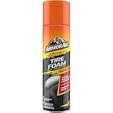 Armor All Extreme Car Tire Foam, Tire Cleaner Spray for Cars, Trucks, Motorcycles, 18 Oz Each