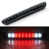 Cxdar Third 3rd Brake Light, LED High Mount Stop Light for 2007-2013 Chevy Silverado/GMC Sierra 1500 2500HD 3500HD, Rear Center Cab Roof Tail Cargo Lamp, Smoke Lens