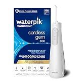 Waterpik Cordless Gem 5100 Portable Water Flosser, Rechargeable, White