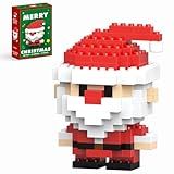 HGCYCF Christmas Santa Building Blocks Set Compatible with Lego Advent Calendar 2025 Stacking New Toys Holiday Present Box New Year Xmas Gifts for Kids for Boys & Girls and Adults