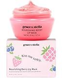 grace & stella Award Winning Lip Butter - Hydrating Lip Balm - Nourishing Lip Mask (1-pack) Travel Essentials, Travel Size Toiletries, Birthday Gifts for Women & Teens - Overnight Lip Repair - Vegan