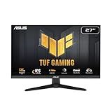 ASUS TUF Gaming 27” 1080P Monitor (VG279QE5A) – Full HD, Overclock to 144Hz, 1ms, IPS, Extreme Low Motion Blur Sync, Stereo Speaker, Variable Overdrive, DisplayWidget Center, 3 yr Warranty
