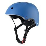 Kids Bike Helmet, 3 Sizes from Toddler to Youth, Blue, Small