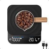 RENPHO Espresso Scale with Timer, Rechargeable, 0.1g Accuracy, 3kg