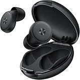 Ear Plugs for Sleeping Noise Cancelling, 45db Ear Plugs for Noise Reduction with 8 Eartips, Reusable Noise Cancelling Ear Plugs for Concerts, Silicone Hearing Protection Earplugs with Case Black