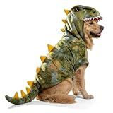 Littledropet Halloween Large Dog Dinosaur Costume T-Rex Dino Outfit,7XL