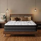 Luxysea Extra Firm Queen Mattress 10 Inch-Firm Hybrid Queen Size Mattresses for Supportive Pressure Relief Cooling Gel Memory Foam & Pocketed Coils Fiberglass-Free CertiPUR-US Certified