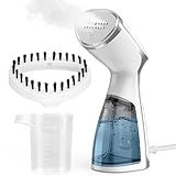 Portable Steamer for Clothes, 20s Fast-Heat Handheld Garment Steamer with Leak-Proof Tech, Large-Capacity Iron for Travel, Home & Dorm