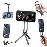 ULANZI MA30 Magnetic Phone Tripod Stand for iPhone - Aluminium Maglock Smartphone Mini Tripod Pocket Cell Phone Stand Strong Magnet Quick Mount Compatible with iPhone 17 16 15 14 13 12 Series, Black