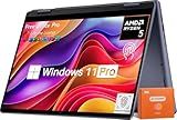 Dell inspiron 14 2-in-1 Laptop, AMD R5 8640HS (Up to 4.9 GHz), 14" Full HD+ Touch Screen, Radeon Graphics, 64 GB DDR5, 2 TB SSD, Fingerprint, Windows 11 Pro & Office Lifetime License w/RH-Accessories