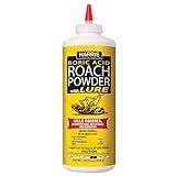 HARRIS Boric Acid Roach and Silverfish Killer Powder w/Lure for Insects (16oz)