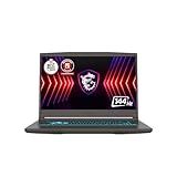 MSI Thin 15 15.6” 144Hz FHD Gaming Laptop: Intel Core i7-13620H, NVIDIA Geforce RTX 4050, 16GB DDR4, 512GB NVMe SSD, WiFi 6E, Win 11: Black B13VE-2678US