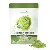 MatchAiA Premium Culinary Grade, USDA-Certified Organic Matcha, 100% Pure Green Tea Powder, Perfect for Lattes, Smoothies, Desserts and Baking, Sugar Free, Gluten Free (60g / 2.1oz Pouch)
