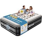 OhGeni Air Mattress Queen with Built in Pump, 18" Raised Blow up Bed, 800lb