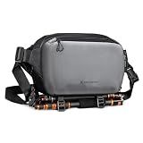 K&F CONCEPT 2 in 1 Camera Sling Bag, Everyday Shoulder Bag