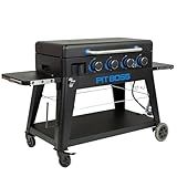 Pit Boss Ultimate Gas 4 Burner Non-Stick Lift-Off Griddle