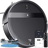 Kilgone Robot Vacuum and Mop Combo 2300Pa for Pet Hair | Robotic Vacuum Cleaner with WiFi/Alexa/App | Auto Recharge & Tangle-Free | Ultra-Slim Quiet 2.8" for Hard Floors, Low-Pile Rugs
