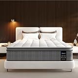 Twin XL Mattress, 12 inch XL Twin Hybrid Cooling Memory Foam Mattress in a Box, Luxury Bed Mattress XL Twin with Pocket Springs for Back Pain Relief, Edge Support, Motion Isolation, CertiPUR-US