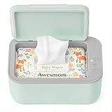 Baby Wipe Warmer, 3-Level Temperature Control, Quiet and Even Heating, Large Capacity for Diaper Changes – Green