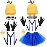 Halloween Costumes for Adult, Couples Costumes for Adults Funny Duo Halloween Costumes Accessories Party Cosplay Set（11 Pcs）