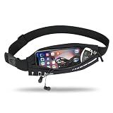 AIKENDO Slim Running Belt for Women Men,Runners Fanny Pack Phone Holder