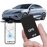 GPS Tracker for Vehicles - Mini Car GPS Tracker Portable Real Time Magnetic GPS Tracking Device,No Subscription Required/No Monthly Fee,Hidden GPS Trackers for Kids,Dogs,Trucks