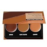 Black Radiance True Complexion Creme Contour Palette, Medium to Dark, 7.5 Gram