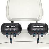 OHLPRO Multi Car Retractable Backseat 3 in 1 Car Charging Station, 2 Pack