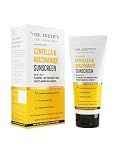 Dr Sheth's Centella & Niacinamide Sunscreen SPF 50 PA+++ for Oily & Acne-Prone Skin, Broad Spectrum UVA UVB Protection, Ultra Matte Gel, Sweat & Water Resistant, No White Cast, 50g