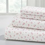 Modern Threads Silky Soft Microfiber and Wrinkle Free Sheets - Luxurious Microfiber Bed Sheets Includes Flat Sheet, Fitted Sheet with Deep Pockets, & Pillowcases Ivory, Full