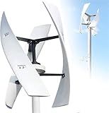Lbxlhr 10000W/12000W Upgraded Wind Vertical Axis Turbine Generator 12V 24V 48V 220V with MPPT Controller Wind Turbine Kit for Hybrid Wind Solar System(12000w,24v)