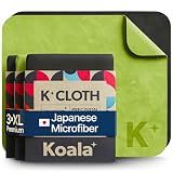 Koala Lens Cleaning Cloth | Japanese Microfiber | Black & Green (Pack of 3)