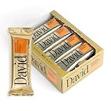 David High Protein Bars No Sugar - Sugar Free Protein Bars, Low Carb, Gluten Free - 28g of Protein, 150 Calories - David Bar On-The-Go Snack - Peanut Butter Chocolate Chunk Flavor, Pack of 12