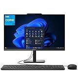 Lenovo 24 All-in-One Desktop Computer for Home Office, Intel Processor, 23.8" FHD AIO, WiFi 6, Bluetooth 5.2, RJ-45, HDMI, Keyboard & Mouse - 32GB RAM, 1TB PCIe SSD