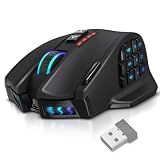 UtechSmart Venus Pro Wireless MMO Gaming Mouse - 16000 DPI RGB