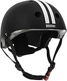 Kids Bike Helmet Age 3-5/5-8 Years Old,Skateboard/Bicycle/Skating Helmets for Boys and Girls/Matte Black,Medium Size for Big Kids/Junior