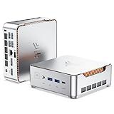 KAMRUI Hyper H2 Mini Gaming PC, in-tel Core i9-11900H (Beat i5/i7/R5/R7, up to 4.9GHz) 32GB RAM 1TB SSD Mini Desktop Computers, Triple 4K Display 6*USB3.2, USB-C, HDMI, DP, WiFi6, BT5.2, Office Home