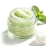 Cooling Mint Lip Scrub – Deep Exfoliating Sugar Polish with Aloe, Jojoba Oil & Vitamin E – Smooths Rough Lips & Revives Dull Texture, Lightweight Finish – Vegan & Cruelty-Free